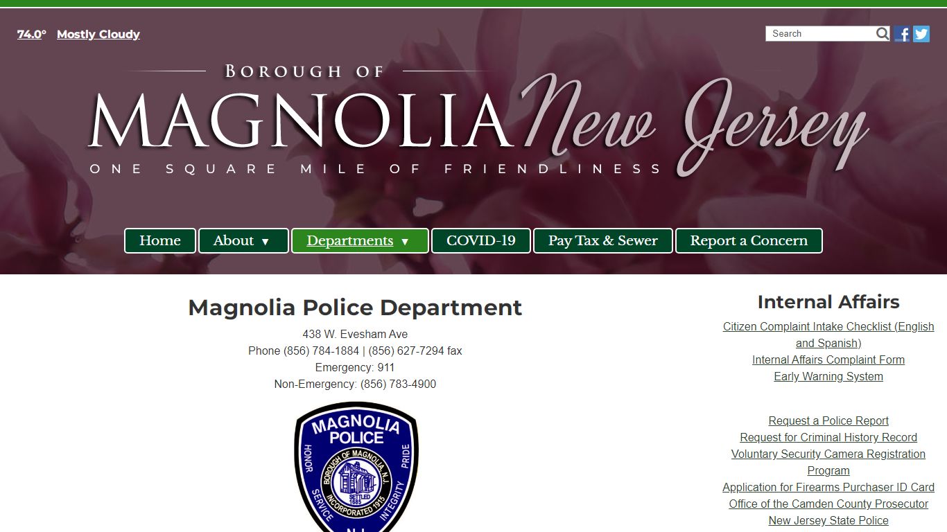 Police - Magnolia, New Jersey